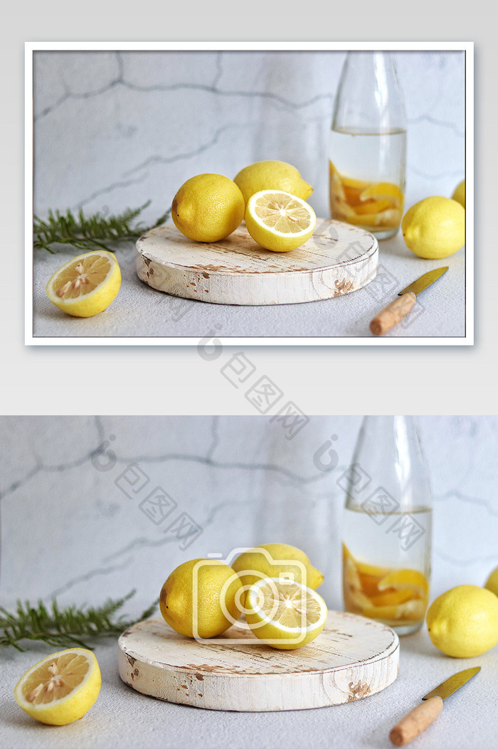 新鲜水果柠檬茶海报维生素
