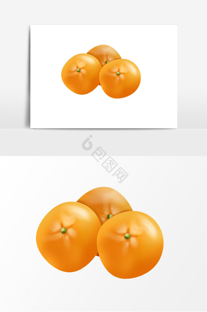 水果橘子图片