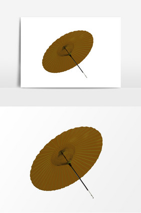 质感油纸伞