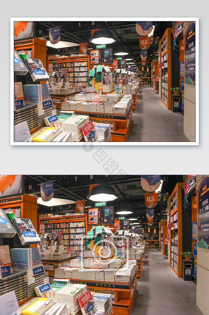 书店建筑空间摄影图图片