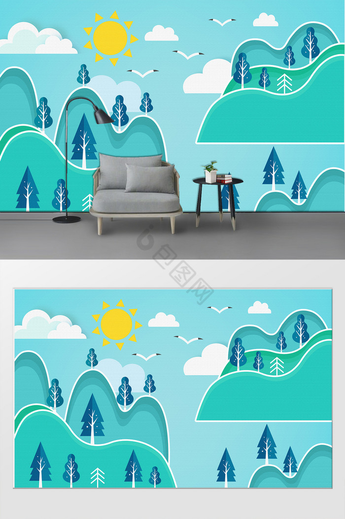主题背景墙-主题背景墙图片素材-包图网