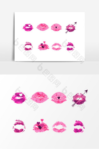 女性红唇嘴唇素材图片