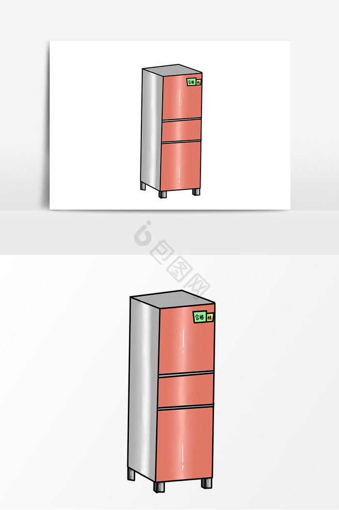 生活用品冰箱图片