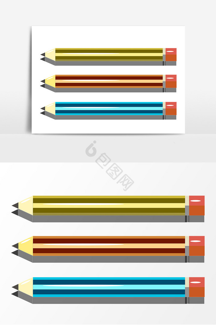儿童节彩色铅笔图片