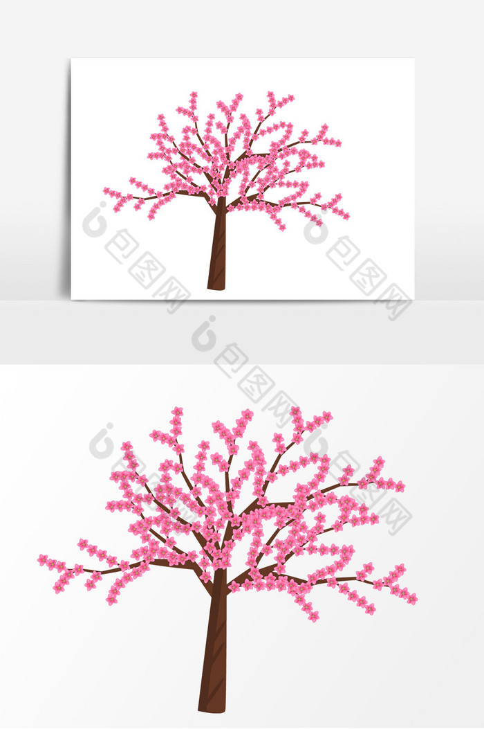 桃花树图片图片