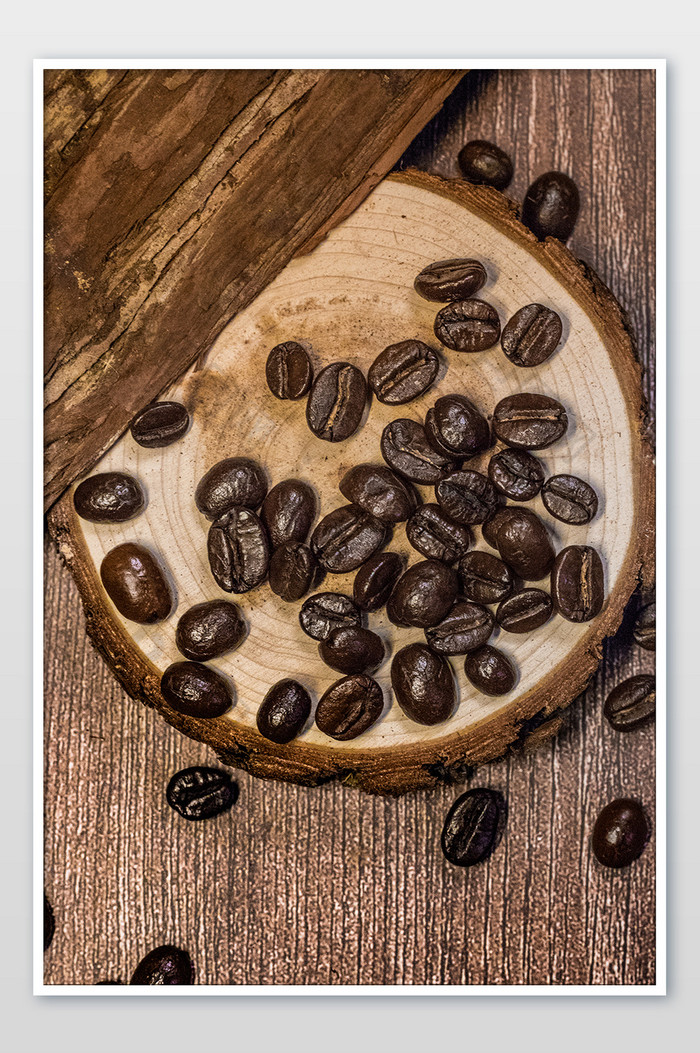 美食咖啡豆摄影图图片图片