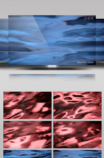 2组水波流体纹理特效视频素材2图片