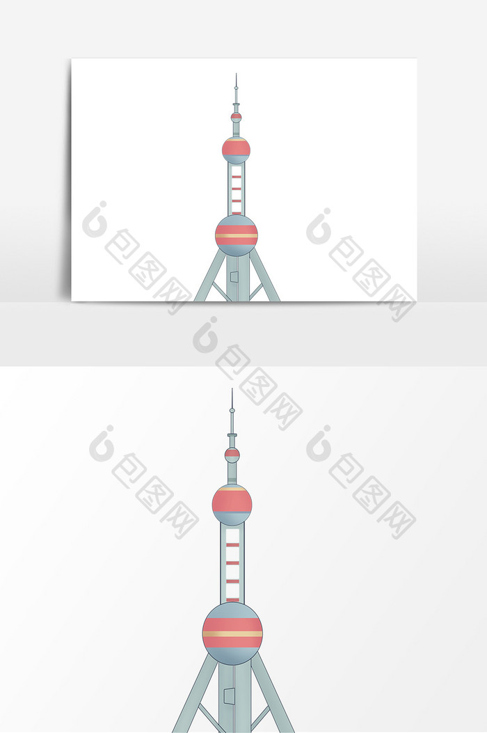 旅游建筑上海东方明珠塔