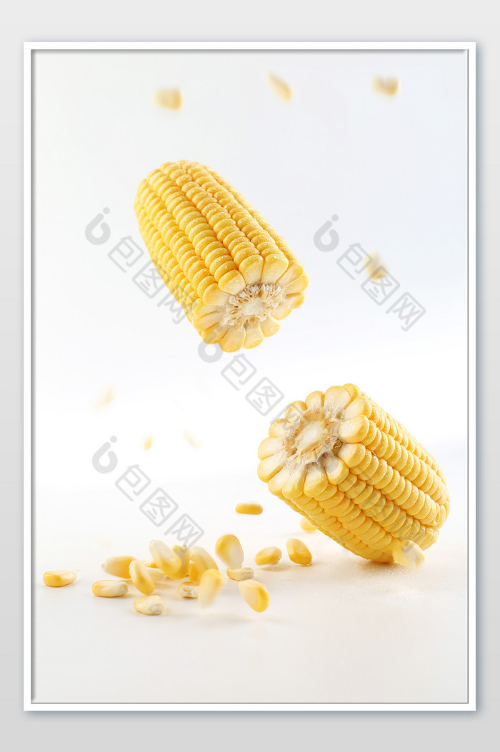 高清整颗玉米美食摄影图图片图片