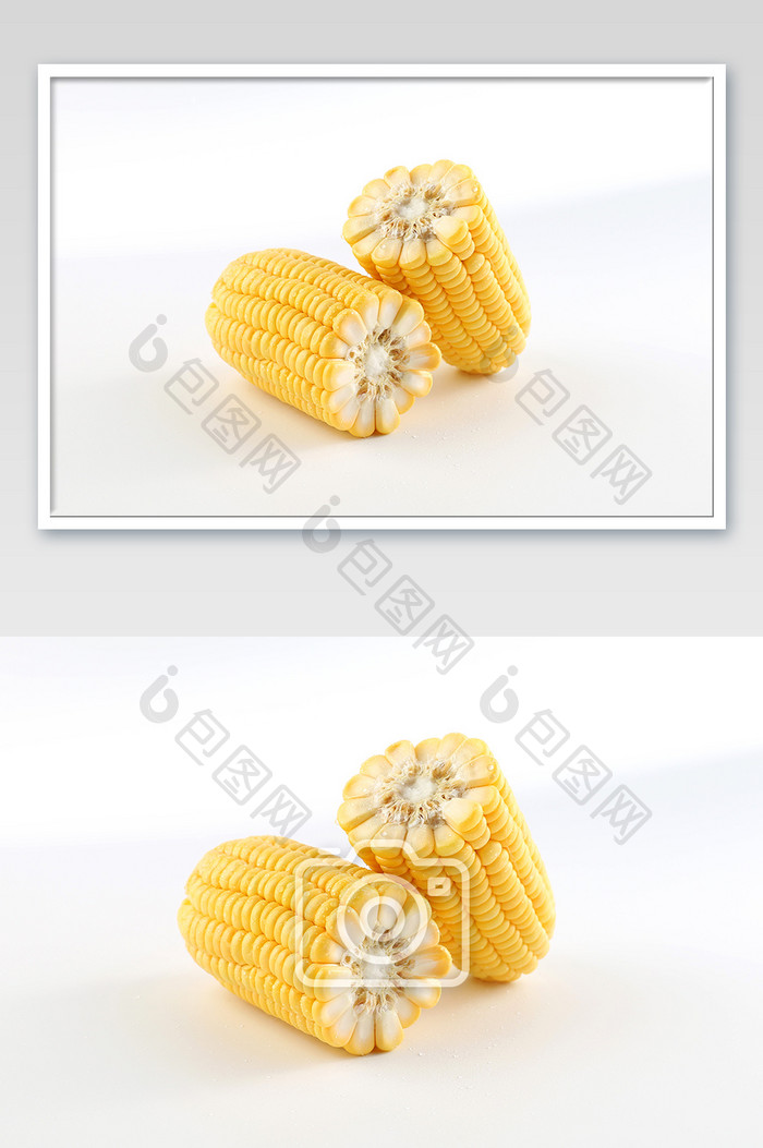 高清玉米横切面摄影图片