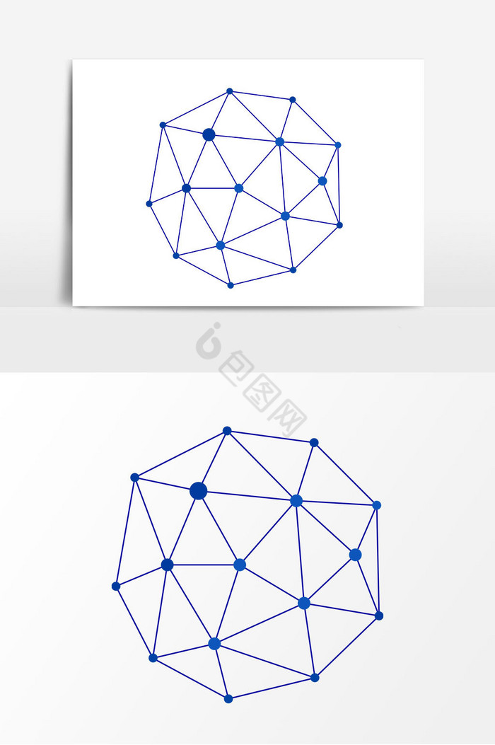 科技线条球图片