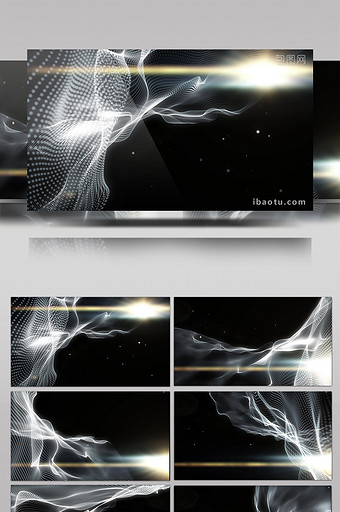 9款超炫粒子光效动画特效元素素材视频图片