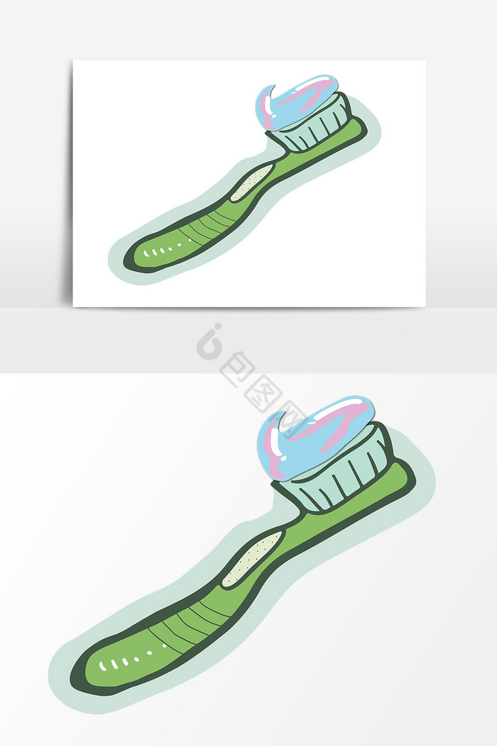 牙刷形象图片