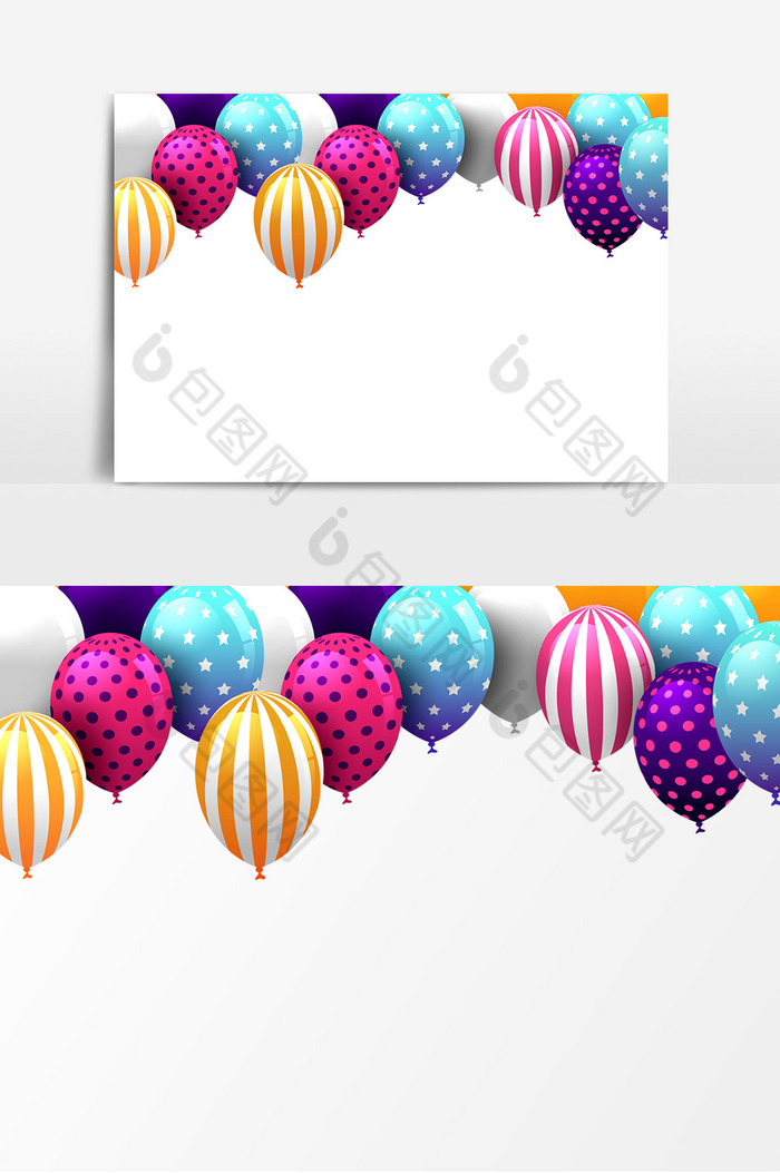 彩色气球装饰图片图片