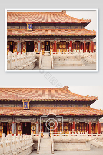 紫禁城皇极殿殿前摄影图片