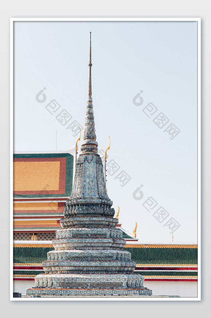 泰国郑王庙庙宇特色建筑摄影图片