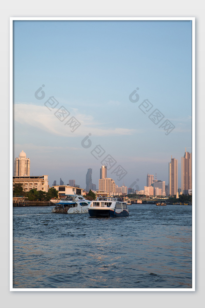 泰国曼谷湄南河风光图片