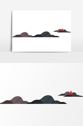 生态园假山图片