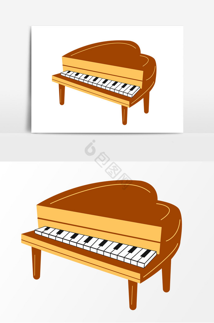 乐器钢琴图片