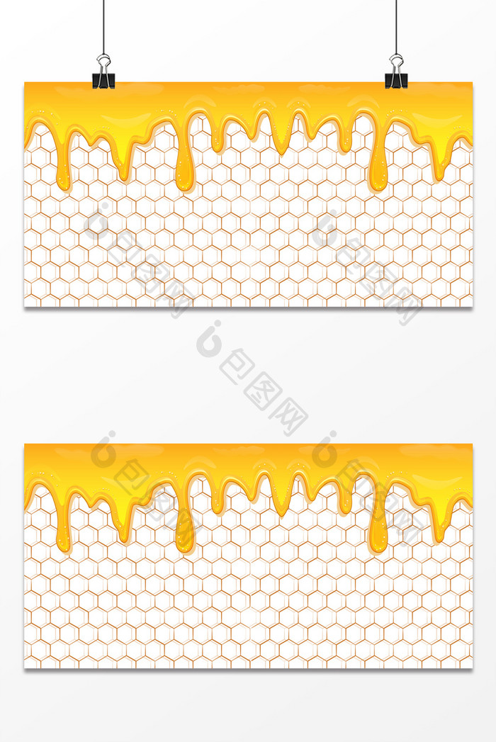明亮黄色渐变糖果渐融蜂蜜美食甜食食品背景