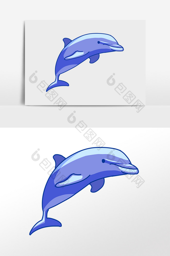海洋动物水生物大鲨鱼插画图片图片