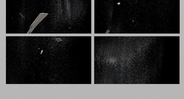 砖块掉落特效木头掉落石头掉落素材