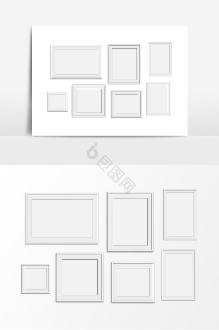展示画框图片-展示画框素材免费下载-包图网