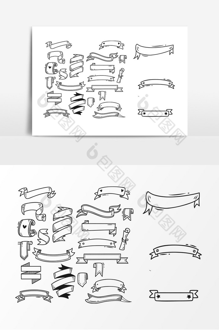 线描线条图片