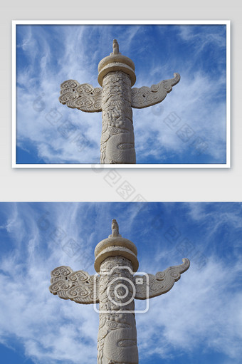 北京天安门祥云华表