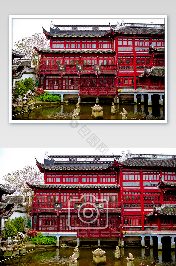 江南古典园林城隍庙图片
