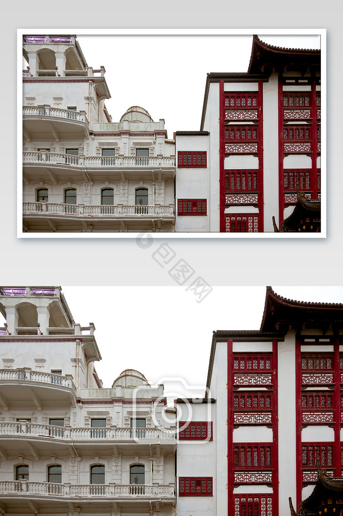 中式建筑对比欧式建筑图片