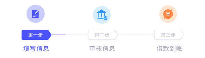 蓝色科技金融理财app存管开户移动界面