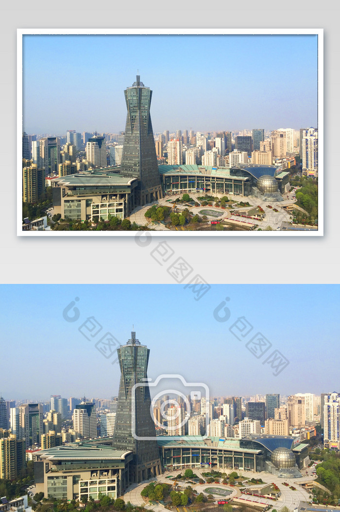 杭州地标建筑城市建筑摄影高楼大厦图片图片
