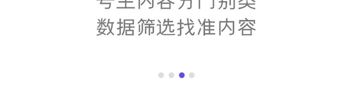 咨询内容数据系统App引导页