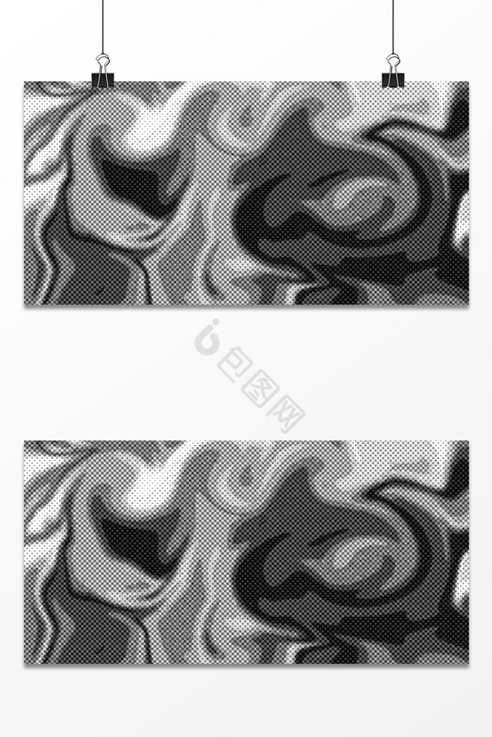 颗粒堆叠流体液化水纹材质底纹图片