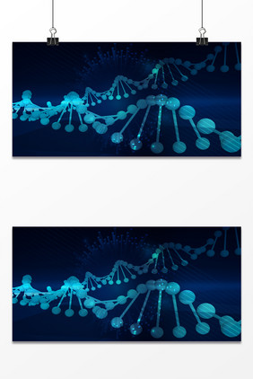 科技商务科幻医疗DNA抽象背景