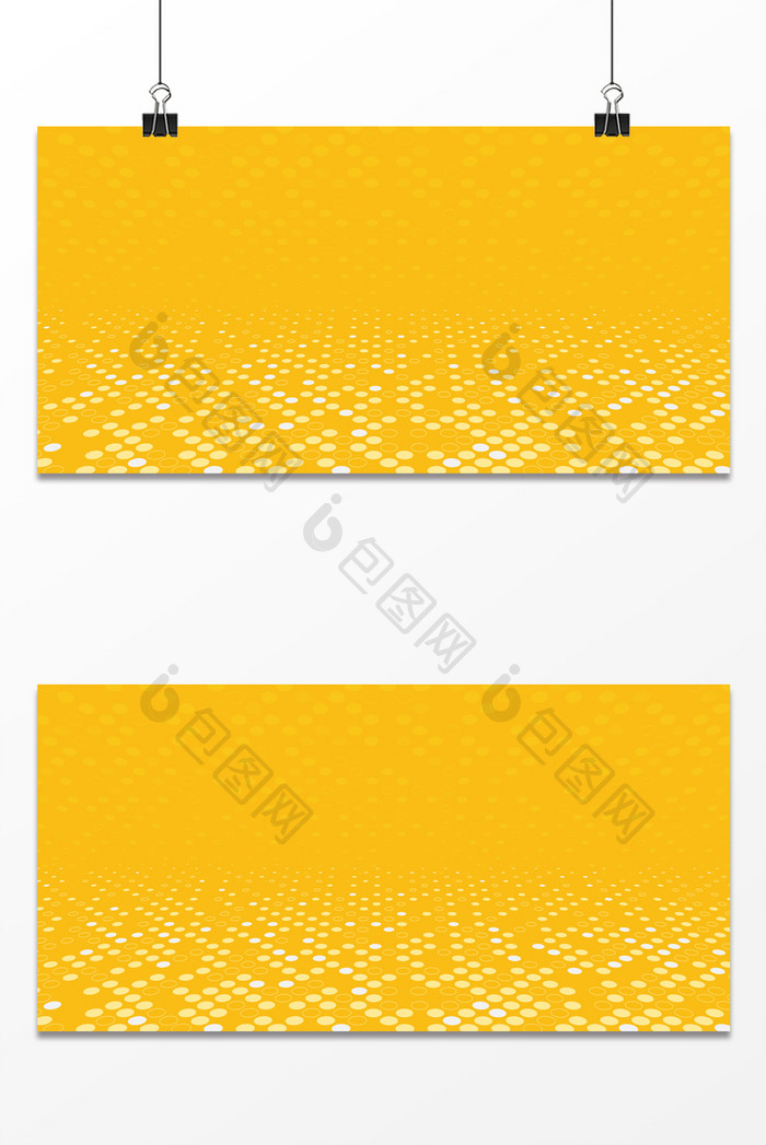 菱形黄色多边形渐变空间扁平几何纹理背景
