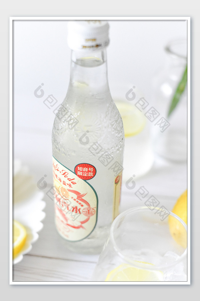 柠檬海盐汽水摄影图片4图片图片