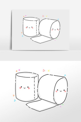 抽纸插画非常五一嗨翻天五一促销非常五一嗨翻天欢乐标题现代白色柔软