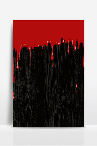 黑色木板液态糖果渐融万圣节血液滴落背景图片下载