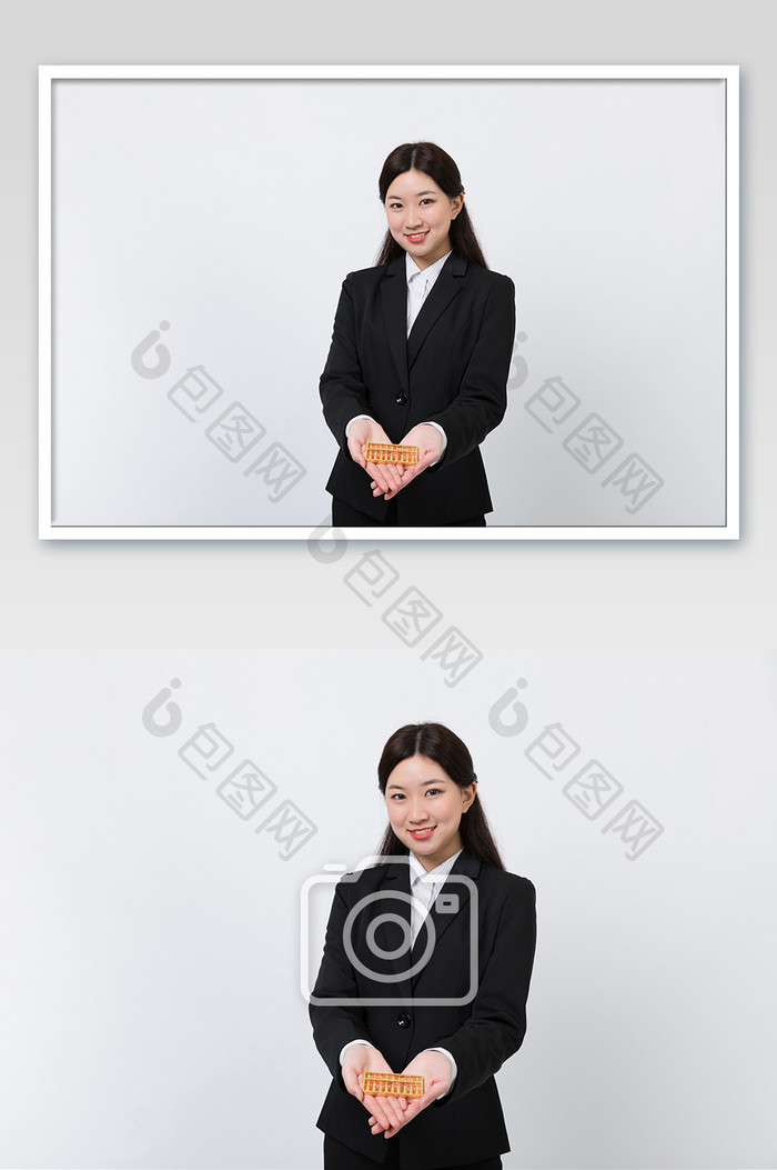 投资理财商务职业女性摄影图片