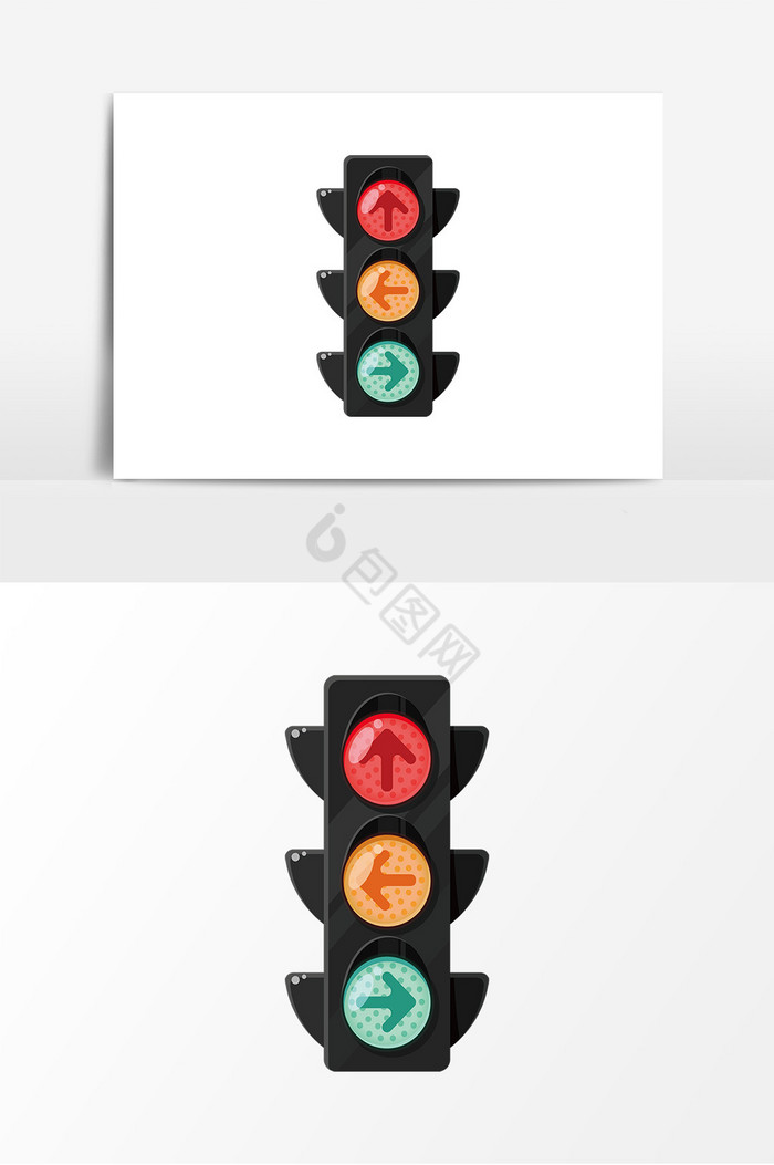 红绿灯指示图片