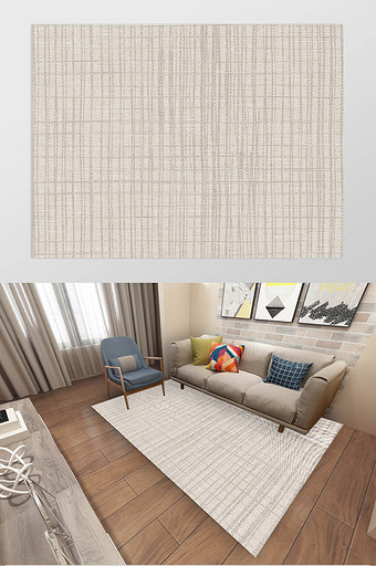 现代抽象线条纹理北欧土耳其民族地毯装饰图片