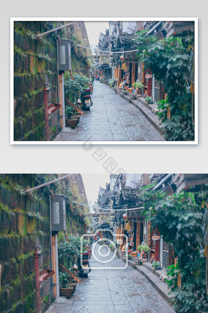 湖南凤凰古镇旅游街边小巷高清摄影图图片图片
