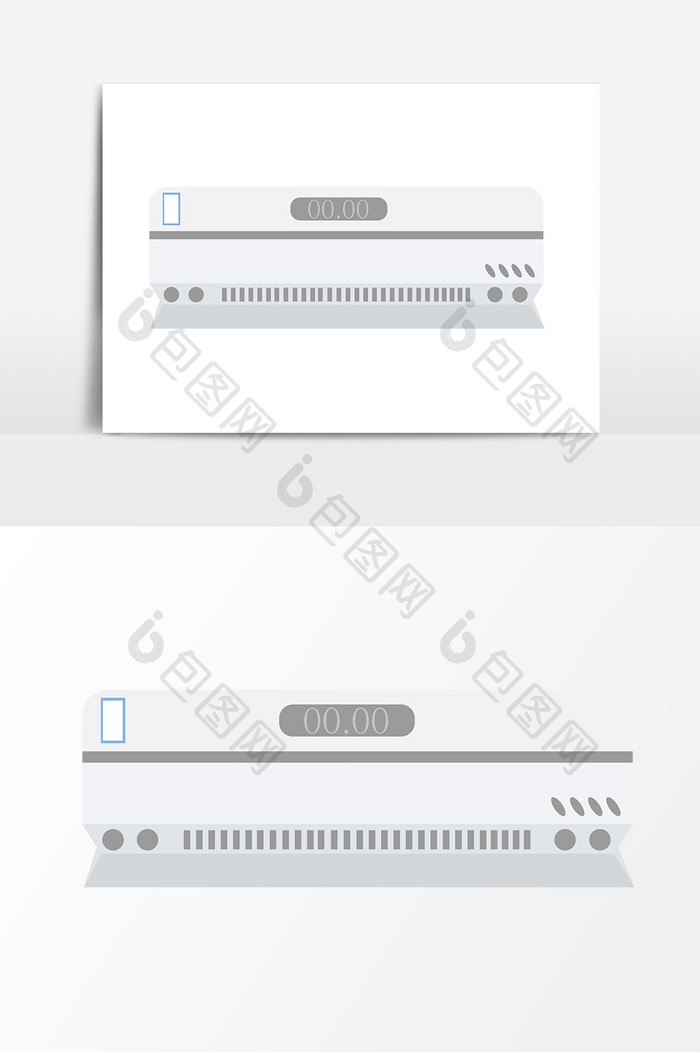 卡通空调矢量元素
