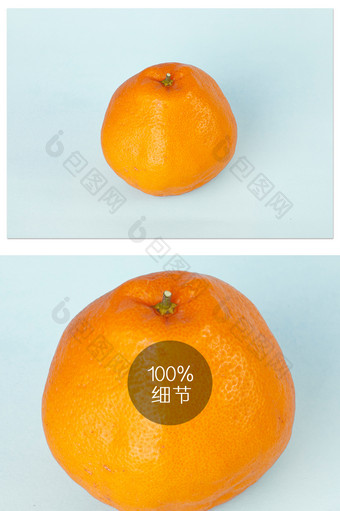 橙色黄色粑粑柑橘子水果美食摄影图片