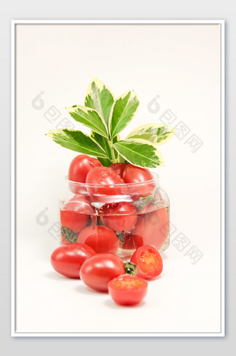 美食小番茄摄影图片