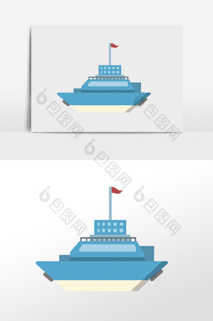 航海交通工具游艇插画图片图片