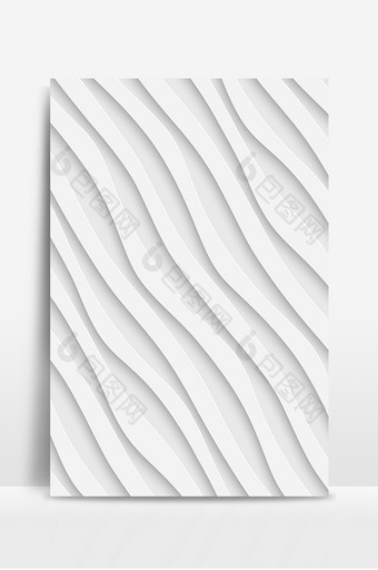 白色立体时尚大气纹理广告海报背景图图片