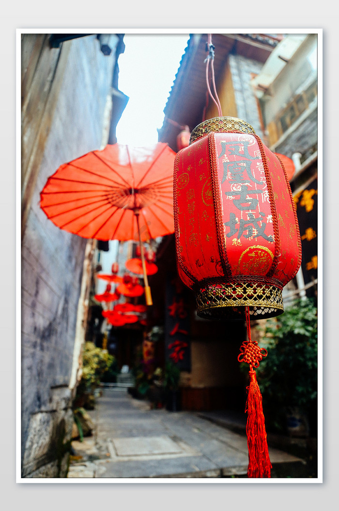 凤凰古城传统文化摄影图图片